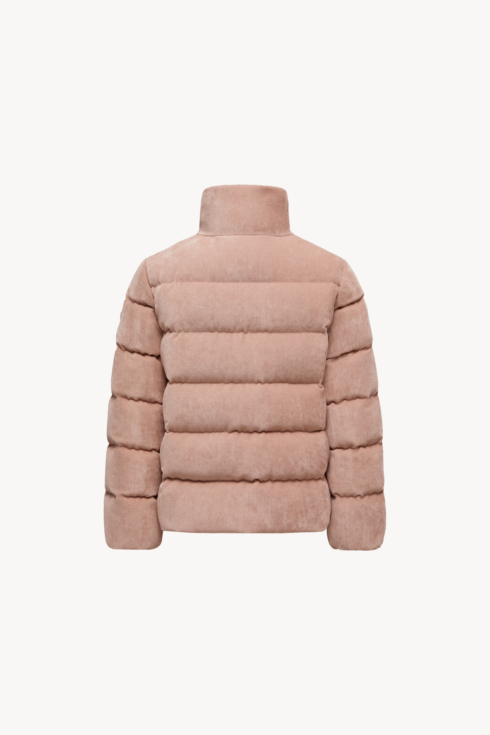 Marth Corduroy Down Jacket Girl Rose Pink Moncler 4